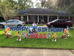 Load image into Gallery viewer, Celebrate Birthdays! Lawn Display Signs
