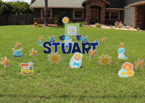 Baby Announcement Yard Signs