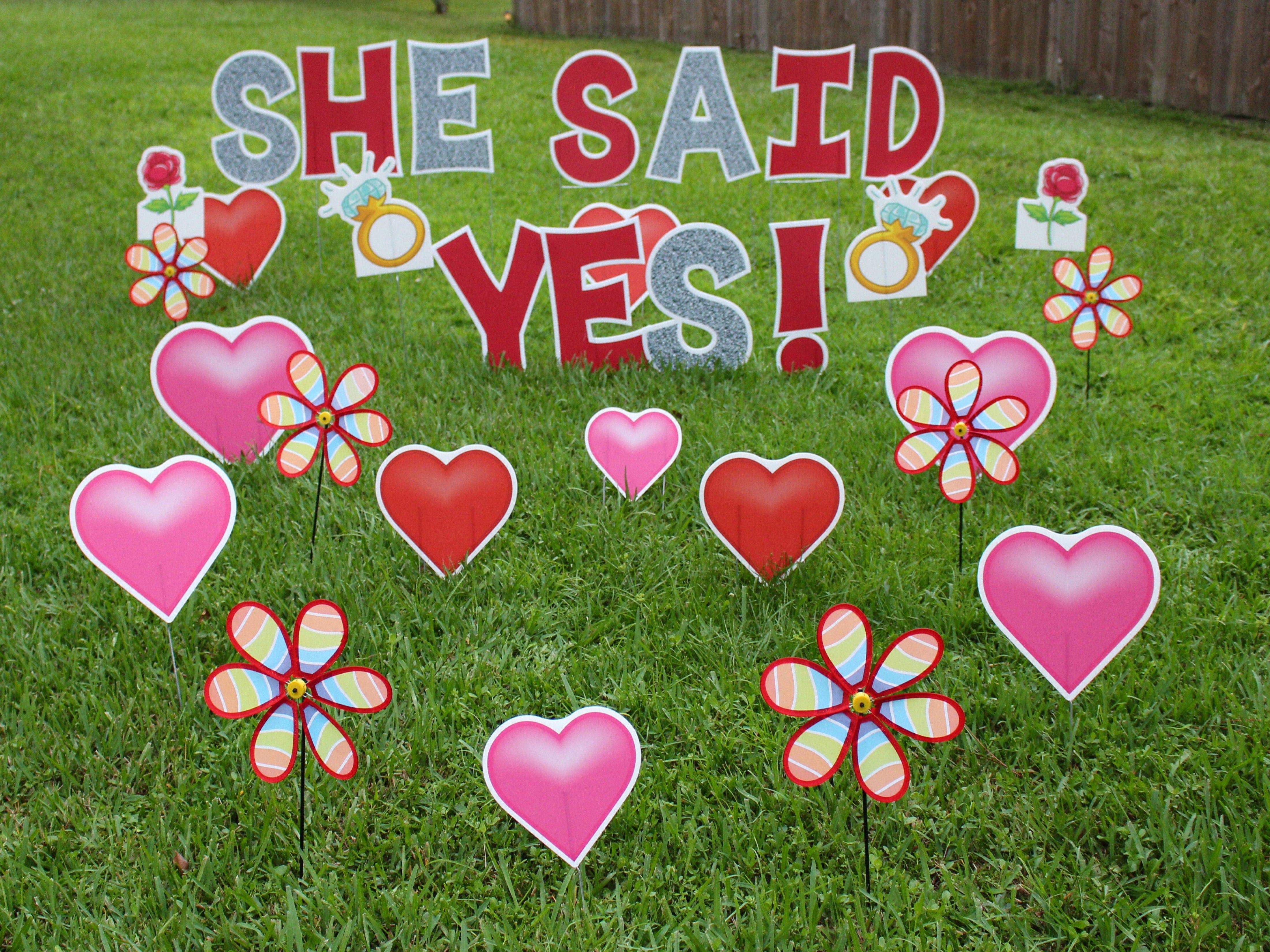 Proposal Yard Lawn Signs