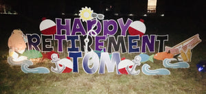 Retirement Celebration Yard Sign